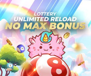 Lottery Games 8% Unlimited Reload Bonus