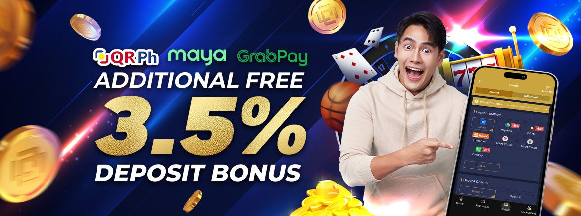 Additional 3.5% Free Deposit Bonus Additional 3.5% Free Deposit Bonus