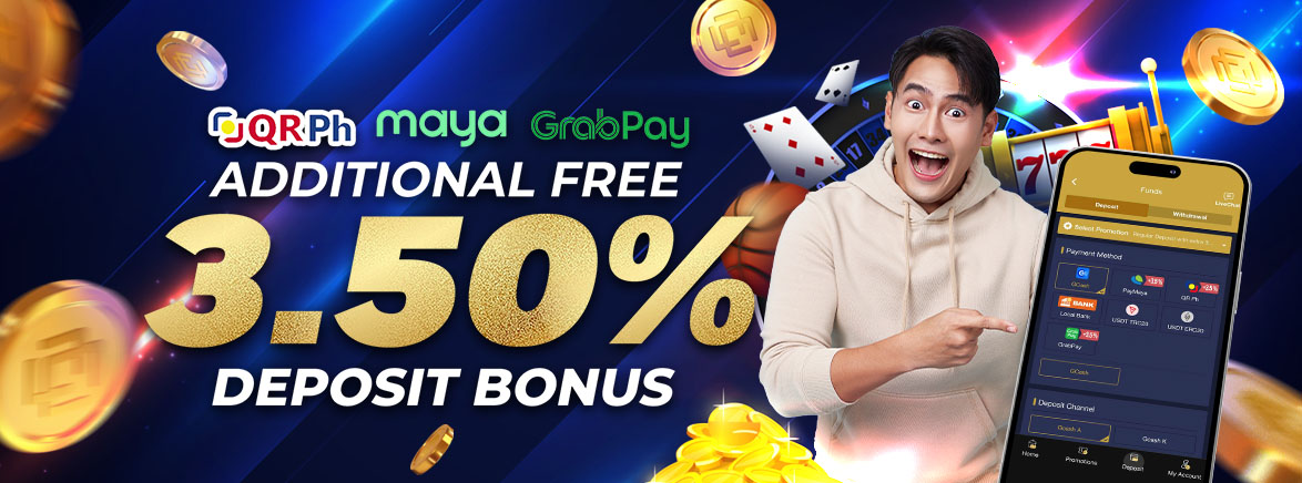 Additional 3.5% Free Deposit Bonus Additional 3.5% Free Deposit Bonus
